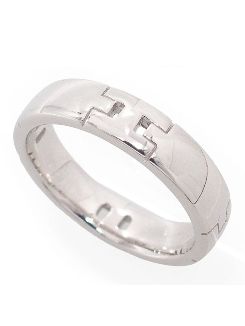 Hermes Ever Herakles White Gold 18K Wedding Ring 60